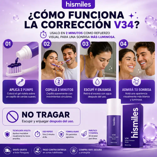 Blanqueador INSTANTANEO de Dientes