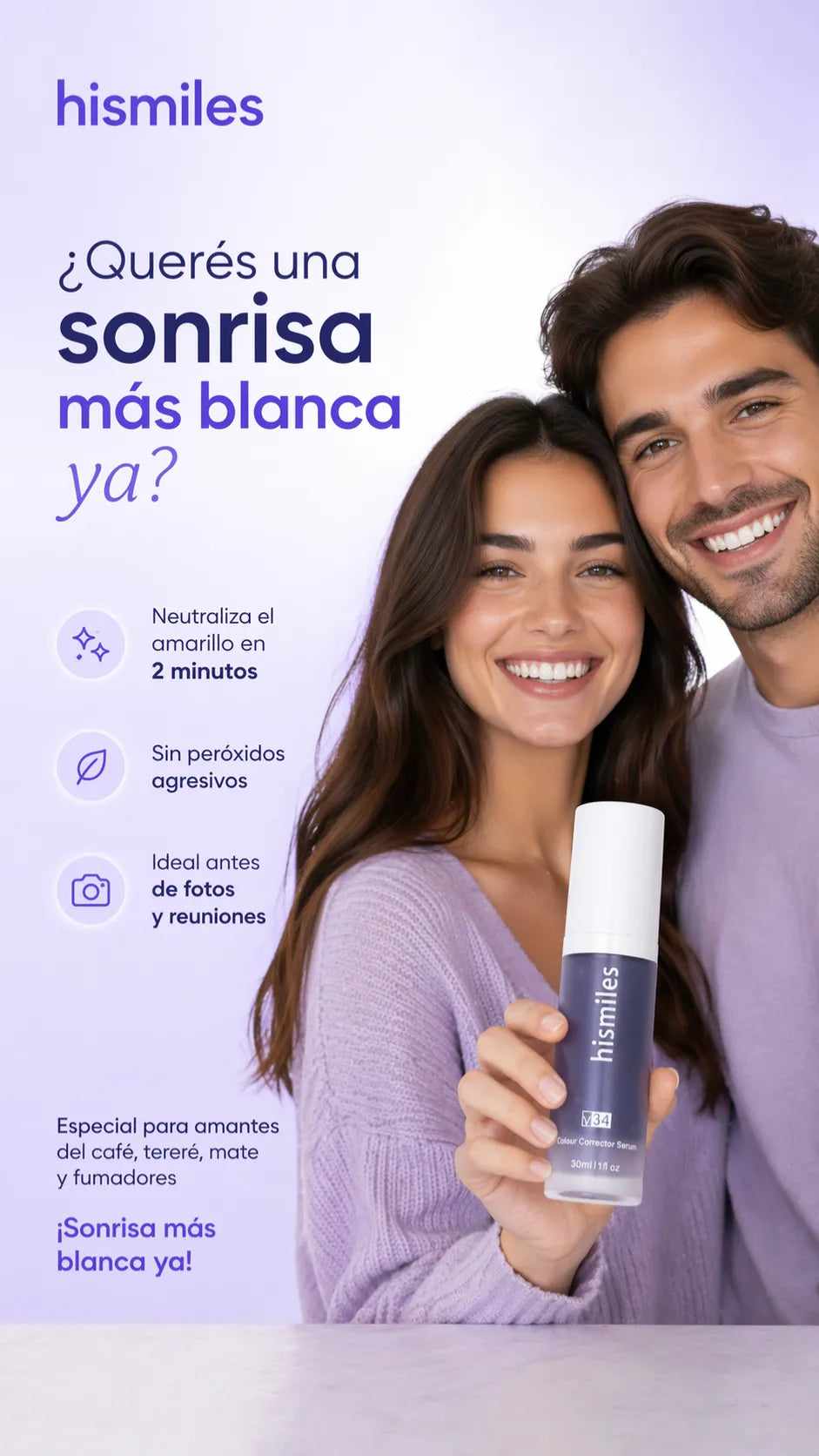Blanqueador de Dientes Hismiles v34
