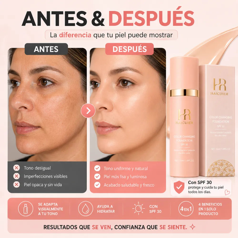 Base liquida *50ml* - Rutinas Más Sencillas Con Protector Solar ☀️