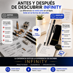 Lápiz Infinity® Sin Sacapuntas – Escritura Continua, Reutilizable y Portátil